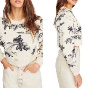 Free People Poppy Cropped Sweatshirt
